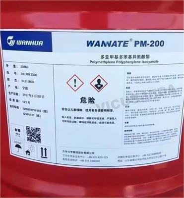 Chine Wanhua Mdi Pm-200 Poly Polyol avec mélange concurrentiel de polyuréthane Polyol Isocyanate à vendre