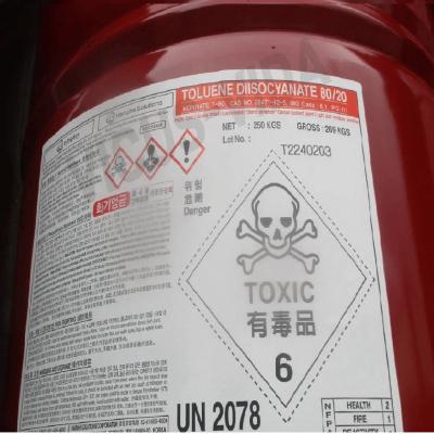 Cina Tdi80/20 diisocianato di toluene per schiuma di poliuretano flessibile in vendita