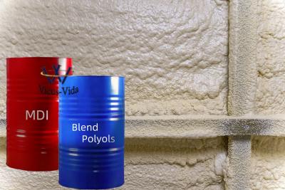 China PU Blend Polyols for Spray Foam Initial Thermal Conductivity at 15C le 0.024 W/m.K for sale