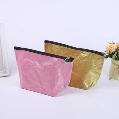 China New Fashion Glitter Glitter Onion Powder Makeup Storage Bag Glitter Cosmetic Bag STYLISH Snap Card Bag for sale