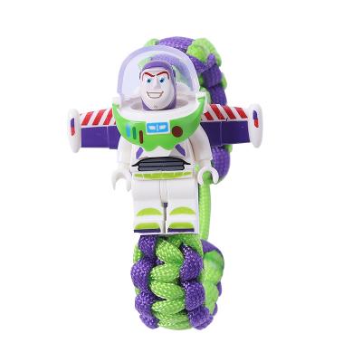 China New Style Cartoon Buzz Lightyear Rope Bracelet Good Quality FASHIONABLE Cute Bracelet For Girls Kids 2021 for sale