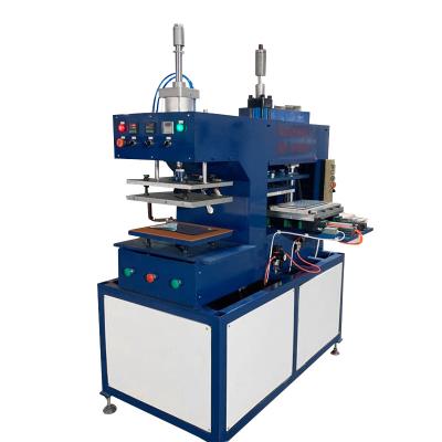 China Garment Shops Leather Cutting Stamping And Embossing Leather Labeling Machine for sale