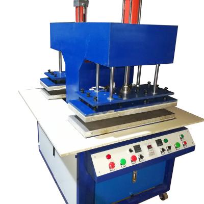 China Hotels Double Concave-Convex Station 3D Flat Garment Embossing Machine for sale