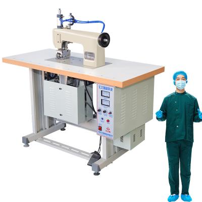 China Hotels Lace Nonwoven Medical Gown Ultrasonic Sewing Machine for sale