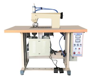 China Hotels Ultrasonic Nonwoven Fabric Machine Lace Machine Sewing Machine Ultrasonic Super Power And Fast Running Speed for sale