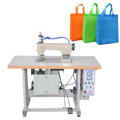 China HYZ Hotels Lace Sewing Machine Ultrasonic Nonwoven Bag Machine for sale