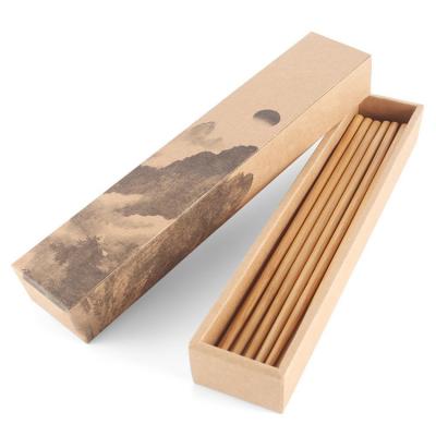 China Sustainable Chinese Natural Bamboo Reusable Chopstick Set for sale