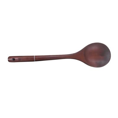 China Disposable Customized Stylish Retro Wooden Ice Cream Spoon for sale