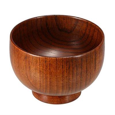 China 2017 viable wholesale bulk soup wooden rice bowl carve art and craft style jujube wild woods for sale