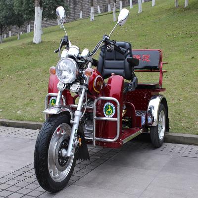 China 3 wheel motorized tricycle handicapped tricycles gasoline motor tricycle for adult for sale