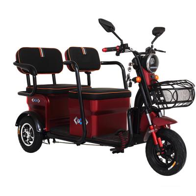 China 800W/1000W/1200W elektrische motor rode kleur 3 wiel elektrische autoped voor volwassenen Te koop