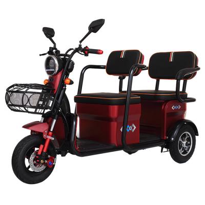 China Two Passengers 60V 32Ah 1000W Three Wheel Electric Scooter for sale