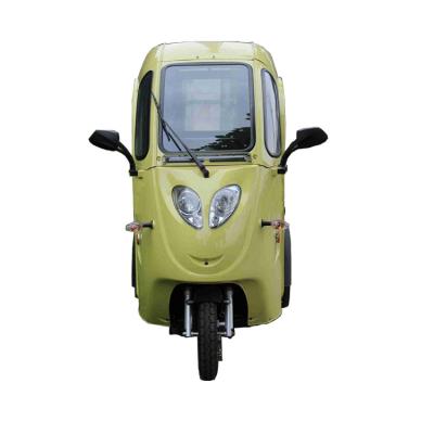 China Plastic Cabin Passenger Covered Electric Tricycle 140kg Loading for sale