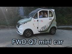 Q7 Adult Mini Electric Car 3 Seater Electric Vehicle Automatic Car