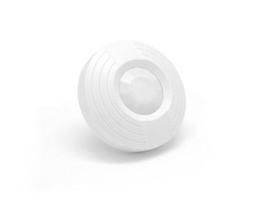 China 12 Volt Security Wireless Pir Detector White With 360 Degree for sale