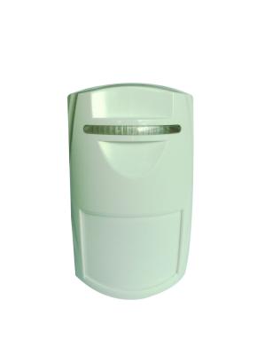 China Plastic Dual-tech PIR Sensor / Dual PIR Detector ED695 Anti-EMI for sale