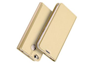 China Gold Xiaomi Redmi 4x Phone Case , Redmi Note 4 Mobile Cover With PU Leather Material for sale