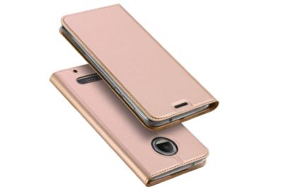 China Stylish Design Cell Phone Wallet Case Kickstand PU Leather For MOTO Z2 Play for sale