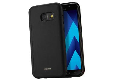 China El teléfono celular negro durable de Samsung cubre la caja negra de la cartera de la galaxia A3 del color en venta