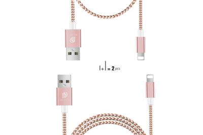 China Premium IPhone Lightning Cable Braided Nylon Aluminum Alloy Connector for sale