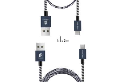 China Cabo de dados de nylon USB de USB do fio trançado micro 2,0 três opções das cores à venda