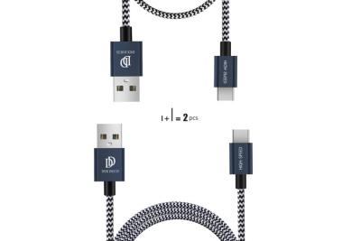 China Tipo durable C del USB para mecanografiar a cable de C transferencia de datos rápida con la cubierta de nylon trenzada en venta