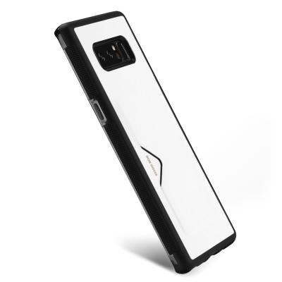 China Het stof beschermt de Witte Kleurenpu Gevallen van de Leer Mobiele Telefoon voor Samsung Galaxy Note 8 Te koop