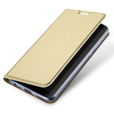 China Gold Huawei Phone Cases / Huawei Mate 10 Lite PU Leather Phone Cover With Magnet Gold for sale