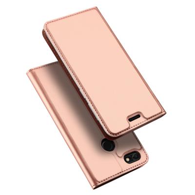 China O mini telefone de couro de Huawei P9 Lite encaixota caixas do telefone de Huawei Y6 da cor do ouro de Rosa à venda