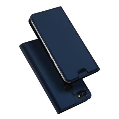 China Shockproof Huawei Y6 Phone Cases , Full Protection PU Leather Case FCC Approved for sale