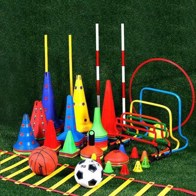 China Pe Custom Collapsible Basketball Cones Plastic Training Agility Football Equipment for sale