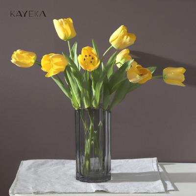 China Wedding Party Decoration KYK Artificial Flower Real Touch Home Tulips For Wedding Party Home Decoration for sale