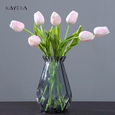 China KYK Party Artificial Tulip Decorative Flower Floral Fake PU for Home Decoration for sale