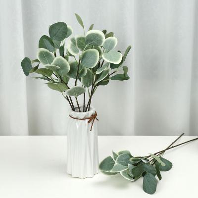 China Hot Sale Artificial Eucalyptus Leaves Small Simple Environmental Protection Wedding Decotation For Hotel Party Home Decoration for sale