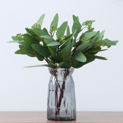 China New Design Home Wholesale Decotation Artificial Wedding Flowers Button Leaf For Wedding Holiday Decoration for sale