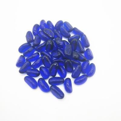 China Bulk wholesale decoration the type glass jelly bean beads for sale