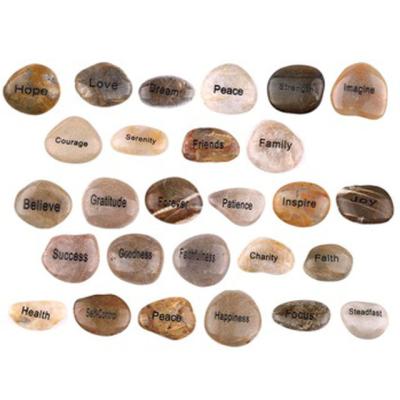 China China Wholesale Customized Smooth River Inspired Stones Engraved Stones With CE Certificate for sale