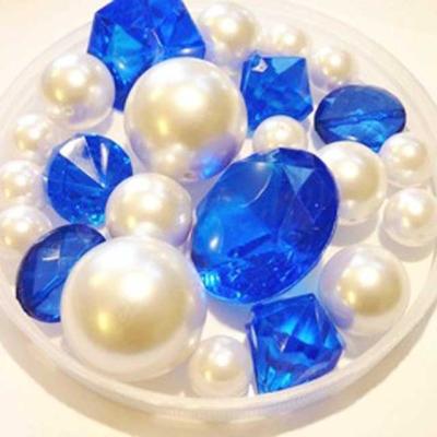 China Wholesale Loose Bead Vase Filler ABS Bead For Wedding Table Scatter for sale