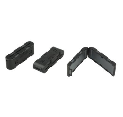 China Industrial Magnet Ferrite Chokes Noise Suppressor Cable Ties Bead 3mm Snap On Ferrite Clips Ring Core for sale