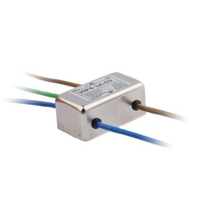 China VIIP AC Low Pass Noise With Wire Filter For Filter With Good Attenuation Performance At Frequency Range 150khz-30mhz for sale