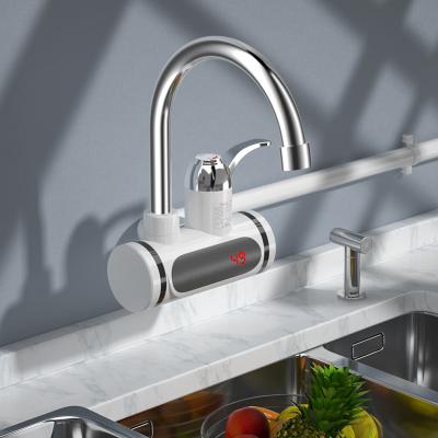 China Hotel kitchen and bathroom instant hot water faucet tube plastic instant electric hot water faucet for sale