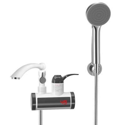 China Hotel Kitchen Kitchen Heater Electric Hot Water Tap Tap Instant Electric Water Heater Tap With Shower for sale