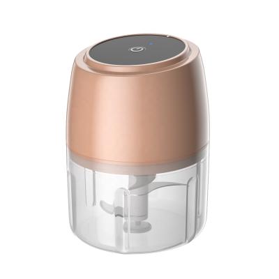 China 250ml Hotel Kitchen Waterproof Electronic Accessories USB Electric Mini Food Chopper Portable Design New for sale