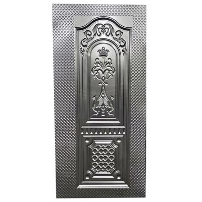 China Modern OUYA Cold Rolled Steel Embossed Door Skins For Exterior Doors for sale