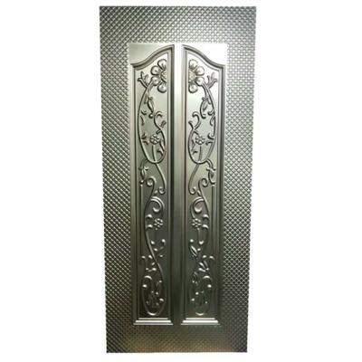 China OUYA Building Material Metal Door Modern Exterior Steel Skin Cold Rolled Iron Sheet for sale