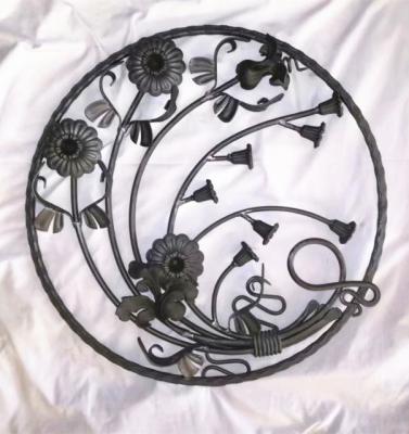 China Modern High Quality Hot Selling Ornamental Wrought Iron Stair Rosettes for sale