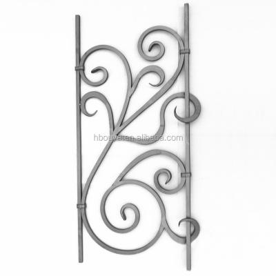 China Modern American Popular Indoor Decorative Wrought Iron Baluster Designs for sale