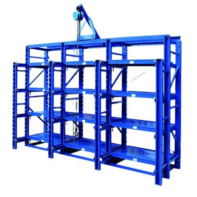 China Industrial Sliding Shelf / Mold Rack Sliding Drawer Steel Mold Rack DH-0016 for sale