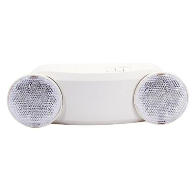 China Emergency U L Round Square Head Type Twinspot Rechargeable Home Twinspot Two Spot Support LED Emergency Head Light With Nicd Battery for sale