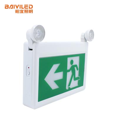 China Wall Mounted Lumen 100LM LED Emergency Lighting Ni-Cd Runningman Sign Exit Sign Light Emergency Power Supply 3.5W 24 Hours for sale